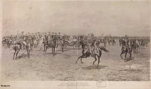 Review of the Romanian Army in the Presence of His Majesty Emperor and King Franz Joseph I, 1897 by Tadeusz Ajdukiewicz
